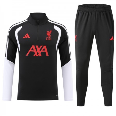 Liverpool Training Huppari 2026-27 Neljännes-Zip Musta - Miesten Liverpool Training Huppari 2026-27 Neljännes-Zip Musta - Miesten