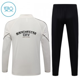 Manchester City Training Huppari 2026-27 Neljännes-Zip Harmaa - Lasten
