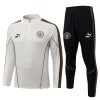 Manchester City Training Huppari 2026-27 Neljännes-Zip Harmaa - Miesten Manchester City Training Huppari 2026-27 Neljännes-Zip Harmaa - Miesten