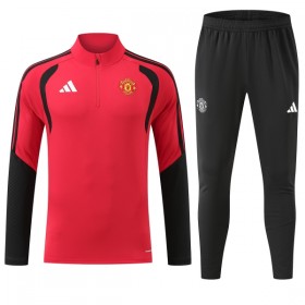 Manchester United Training Huppari 2026-27 Neljännes-Zip Punainen - Miesten