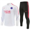 Paris Saint-Germain Training Huppari 2026-27 Neljännes-Zip Valkoinen - Miesten Paris Saint-Germain Training Huppari 2026-27 Neljännes-Zip Valkoinen - Miesten