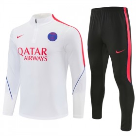 Paris Saint-Germain Training Huppari 2026-27 Neljännes-Zip Valkoinen - Miesten