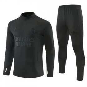 Real Madrid Training Huppari 2026-27 Neljännes-Zip Musta - Miesten