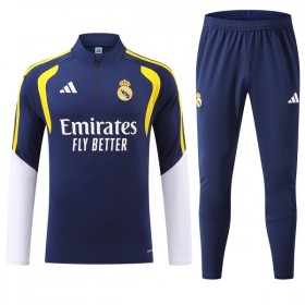 Real Madrid Training Huppari 2026-27 Neljännes-Zip Sininen - Miesten