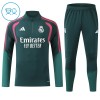 Real Madrid Training Huppari 2026-27 Neljännes-Zip Vihreä - Lasten Real Madrid Training Huppari 2026-27 Neljännes-Zip Vihreä - Lasten