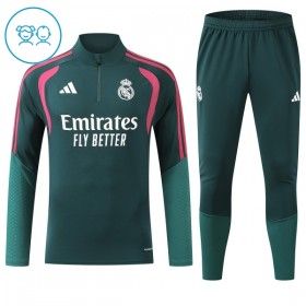 Real Madrid Training Huppari 2026-27 Neljännes-Zip Vihreä - Lasten