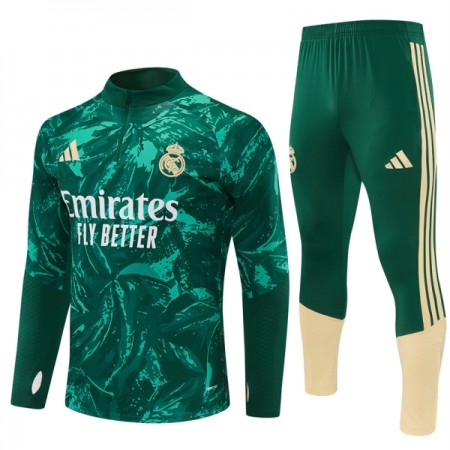 Real Madrid Training Huppari 2026-27 Neljännes-Zip Vihreä - Miesten Real Madrid Training Huppari 2026-27 Neljännes-Zip Vihreä - Miesten