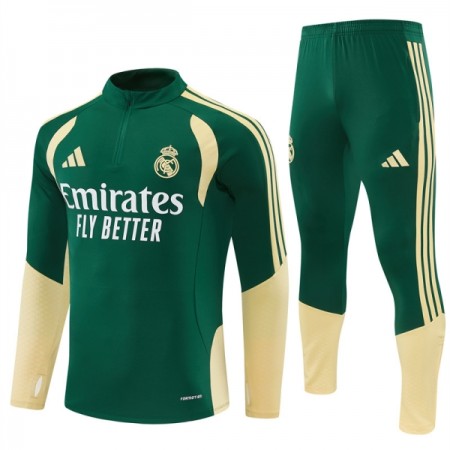 Real Madrid Training Huppari 2026-27 Neljännes-Zip Vihreä - Miesten Real Madrid Training Huppari 2026-27 Neljännes-Zip Vihreä - Miesten
