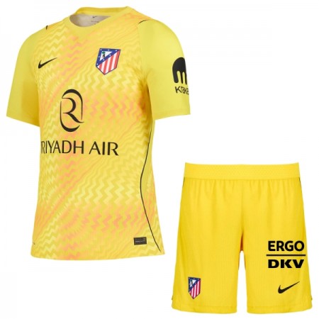 Virallinen pelipaita Atlético Madrid Maalivahti 2026-27 Lyhythihainen Keltainen - Lasten ( + Lyhyet housut ) Virallinen pelipaita Atlético Madrid Maalivahti 2026-27 Lyhythihainen Keltainen - Lasten ( + Lyhyet housut )