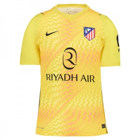 Virallinen pelipaita Atlético Madrid Maalivahti 2026-27 Lyhythihainen Keltainen - Miesten Virallinen pelipaita Atlético Madrid Maalivahti 2026-27 Lyhythihainen Keltainen - Miesten