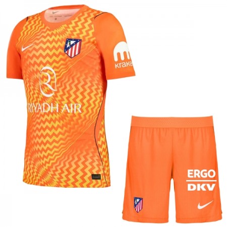 Virallinen pelipaita Atlético Madrid Maalivahti 2026-27 Lyhythihainen Oranssi - Lasten ( + Lyhyet housut ) Virallinen pelipaita Atlético Madrid Maalivahti 2026-27 Lyhythihainen Oranssi - Lasten ( + Lyhyet housut )
