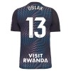 Virallinen pelipaita Atlético Madrid Oblak 13 Maalivahti 2026-27 Lyhythihainen Musta - Miesten