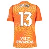 Virallinen pelipaita Atlético Madrid Oblak 13 Maalivahti 2026-27 Lyhythihainen Oranssi - Miesten