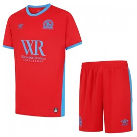 Virallinen pelipaita Blackburn Rovers Kolmas 2026-27 Lyhythihainen - Lasten ( + Lyhyet housut )