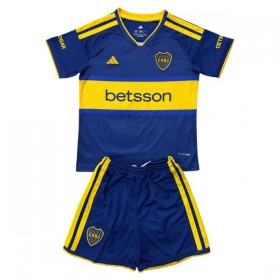 Virallinen pelipaita CA Boca Juniors Koti 2026-27 Lyhythihainen - Lasten ( + Lyhyet housut )