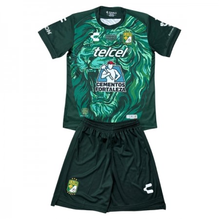 Virallinen pelipaita Club Leon Koti 2026-27 Lyhythihainen - Lasten ( + Lyhyet housut )