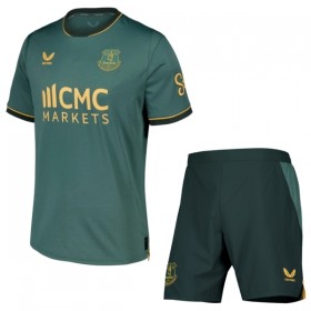 Virallinen pelipaita Everton Kolmas 2026-27 Lyhythihainen - Lasten ( + Lyhyet housut )