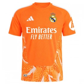 Virallinen pelipaita Real Madrid Maalivahti 2026-27 Lyhythihainen Oranssi - Miesten