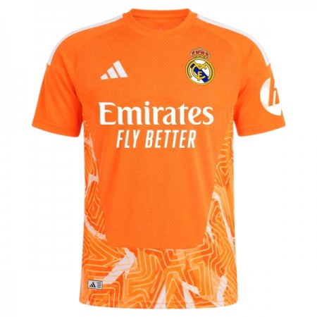 Virallinen pelipaita Real Madrid Maalivahti 2026-27 Lyhythihainen Oranssi - Miesten