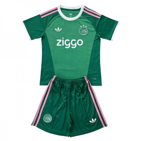 Virallinen pelipaita Ajax Amsterdam Maalivahti 2026-27 Lyhythihainen Vihreä - Lasten ( + Lyhyet housut ) Virallinen pelipaita Ajax Amsterdam Maalivahti 2026-27 Lyhythihainen Vihreä - Lasten ( + Lyhyet housut )