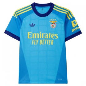 Virallinen pelipaita Benfica Lisabon Lisabon Maalivahti 2026-27 Lyhythihainen Sininen - Miesten