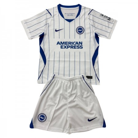 Virallinen pelipaita Brighton Hove Albion Vieras 2026-27 Lyhythihainen - Lasten ( + Lyhyet housut )