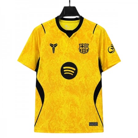 Virallinen pelipaita FC Barcelona Vieras Maalivahti 2026-27 Lyhythihainen Keltainen - Miesten Virallinen pelipaita FC Barcelona Vieras Maalivahti 2026-27 Lyhythihainen Keltainen - Miesten