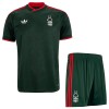 Virallinen pelipaita Nottingham Forest Vieras 2026-27 Lyhythihainen - Lasten ( + Lyhyet housut ) Virallinen pelipaita Nottingham Forest Vieras 2026-27 Lyhythihainen - Lasten ( + Lyhyet housut )
