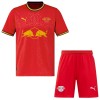 Virallinen pelipaita RB Leipzig Vieras 2026-27 Lyhythihainen - Lasten ( + Lyhyet housut ) Virallinen pelipaita RB Leipzig Vieras 2026-27 Lyhythihainen - Lasten ( + Lyhyet housut )
