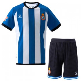 Virallinen pelipaita RCD Espanyol Koti 2026-27 Lyhythihainen - Lasten ( + Lyhyet housut )