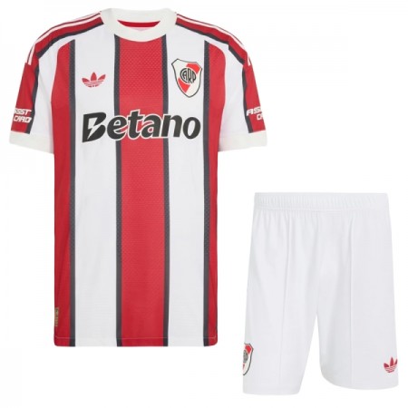 Virallinen pelipaita River Plate Vieras 2026-27 Lyhythihainen - Lasten ( + Lyhyet housut ) Virallinen pelipaita River Plate Vieras 2026-27 Lyhythihainen - Lasten ( + Lyhyet housut )