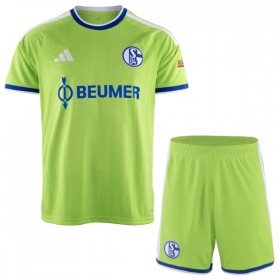 Virallinen pelipaita Schalke 04 Kolmas 2026-27 Lyhythihainen - Lasten ( + Lyhyet housut )