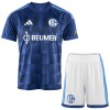 Virallinen pelipaita Schalke 04 Koti 2026-27 Lyhythihainen - Lasten ( + Lyhyet housut )