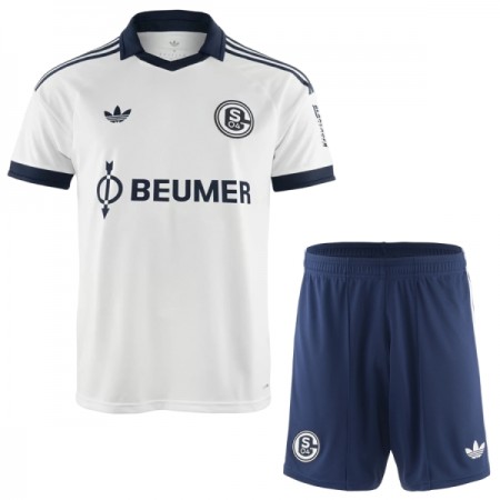 Virallinen pelipaita Schalke 04 Vieras 2026-27 Lyhythihainen - Lasten ( + Lyhyet housut ) Virallinen pelipaita Schalke 04 Vieras 2026-27 Lyhythihainen - Lasten ( + Lyhyet housut )