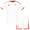 Virallinen pelipaita Sevilla FC Koti 2026-27 Lyhythihainen - Lasten ( + Lyhyet housut ) Virallinen pelipaita Sevilla FC Koti 2026-27 Lyhythihainen - Lasten ( + Lyhyet housut )