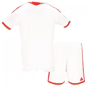 Virallinen pelipaita Sevilla FC Koti 2026-27 Lyhythihainen - Lasten ( + Lyhyet housut )