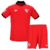 Virallinen pelipaita Sevilla FC Vieras 2026-27 Lyhythihainen - Lasten ( + Lyhyet housut )