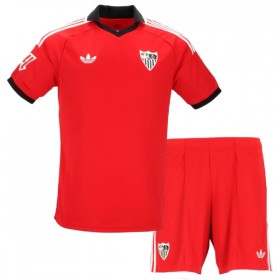 Virallinen pelipaita Sevilla FC Vieras 2026-27 Lyhythihainen - Lasten ( + Lyhyet housut )