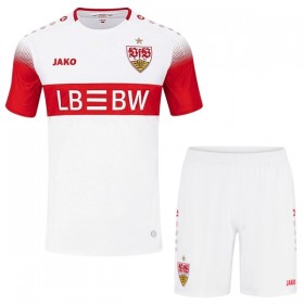 Virallinen pelipaita VfB Stuttgart Koti 2026-27 Lyhythihainen - Lasten ( + Lyhyet housut )