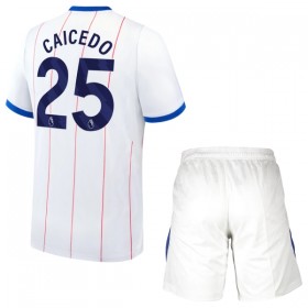 Virallinen pelipaita Chelsea Caicedo 25 Kolmas 2026-27 Lyhythihainen - Lasten ( + Lyhyet housut )