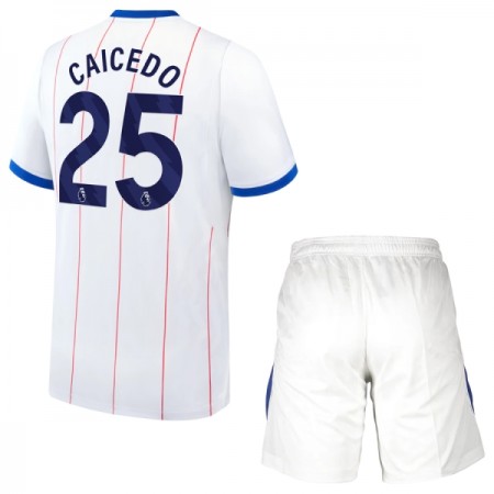 Virallinen pelipaita Chelsea Caicedo 25 Kolmas 2026-27 Lyhythihainen - Lasten ( + Lyhyet housut ) Virallinen pelipaita Chelsea Caicedo 25 Kolmas 2026-27 Lyhythihainen - Lasten ( + Lyhyet housut )