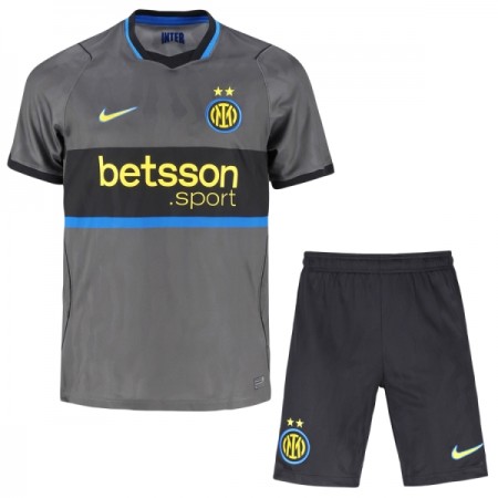 Virallinen pelipaita Inter Milan Kolmas 2026-27 Lyhythihainen - Lasten ( + Lyhyet housut ) Virallinen pelipaita Inter Milan Kolmas 2026-27 Lyhythihainen - Lasten ( + Lyhyet housut )