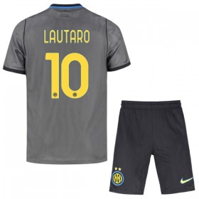 Virallinen pelipaita Inter Milan Lautaro 10 Kolmas 2026-27 Lyhythihainen - Lasten ( + Lyhyet housut )