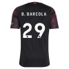 Virallinen pelipaita Liverpool B. Barcola 29 Kolmas 2026-27 Lyhythihainen - Lasten ( + Lyhyet housut )