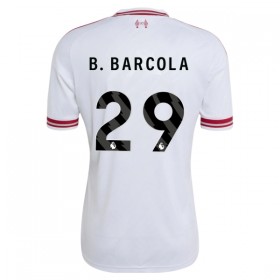 Virallinen pelipaita Liverpool B. Barcola 29 Vieras 2026-27 Lyhythihainen - Miesten