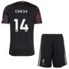 Virallinen pelipaita Liverpool Chiesa 14 Kolmas 2026-27 Lyhythihainen - Lasten ( + Lyhyet housut ) Virallinen pelipaita Liverpool Chiesa 14 Kolmas 2026-27 Lyhythihainen - Lasten ( + Lyhyet housut )