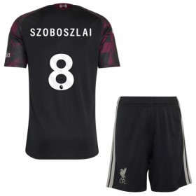 Virallinen pelipaita Liverpool Szoboszlai 8 Kolmas 2026-27 Lyhythihainen - Lasten ( + Lyhyet housut )