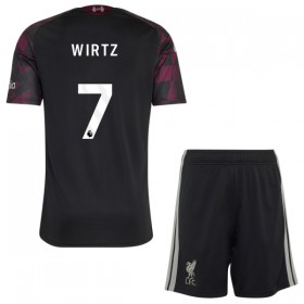 Virallinen pelipaita Liverpool Wirtz 7 Kolmas 2026-27 Lyhythihainen - Lasten ( + Lyhyet housut )