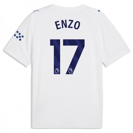 Virallinen pelipaita Manchester City Enzo 17 Kolmas 2026-27 Lyhythihainen - Miesten Virallinen pelipaita Manchester City Enzo 17 Kolmas 2026-27 Lyhythihainen - Miesten