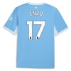 Virallinen pelipaita Manchester City Enzo 17 Koti 2026-27 Lyhythihainen - Miesten Virallinen pelipaita Manchester City Enzo 17 Koti 2026-27 Lyhythihainen - Miesten